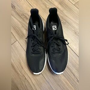 Black Salomon Alphacross Athletic Shoes